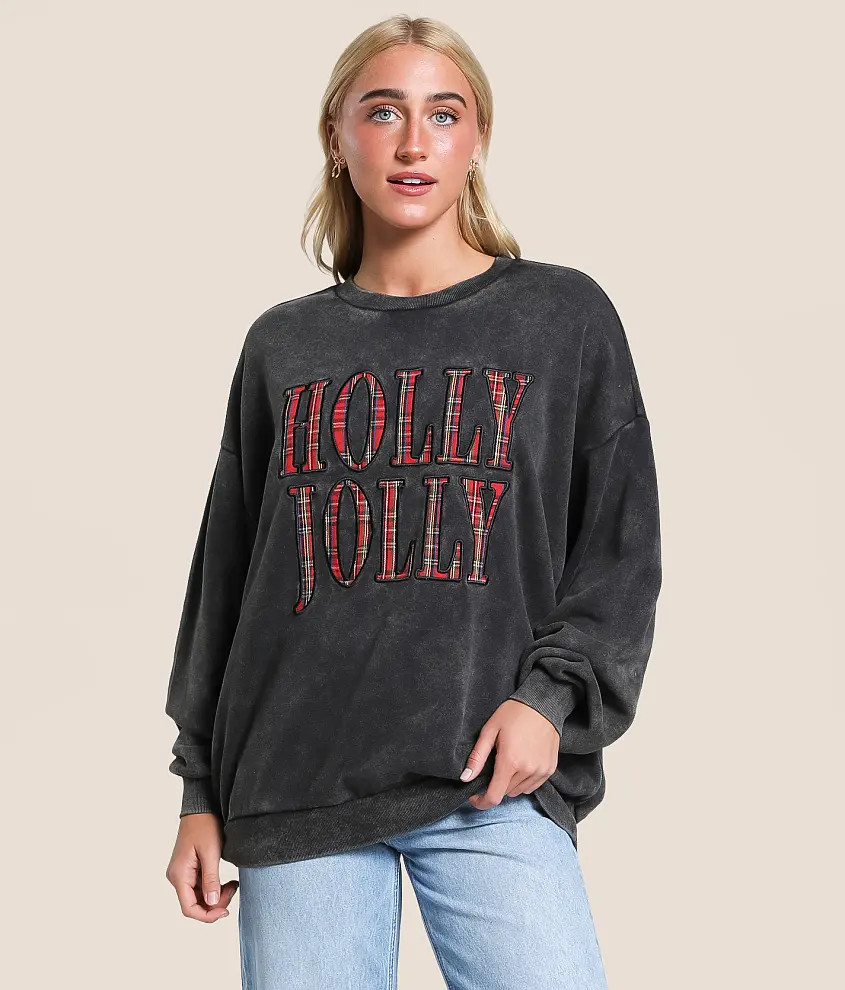 Holly Jolly Oversized Pullover | Buckle