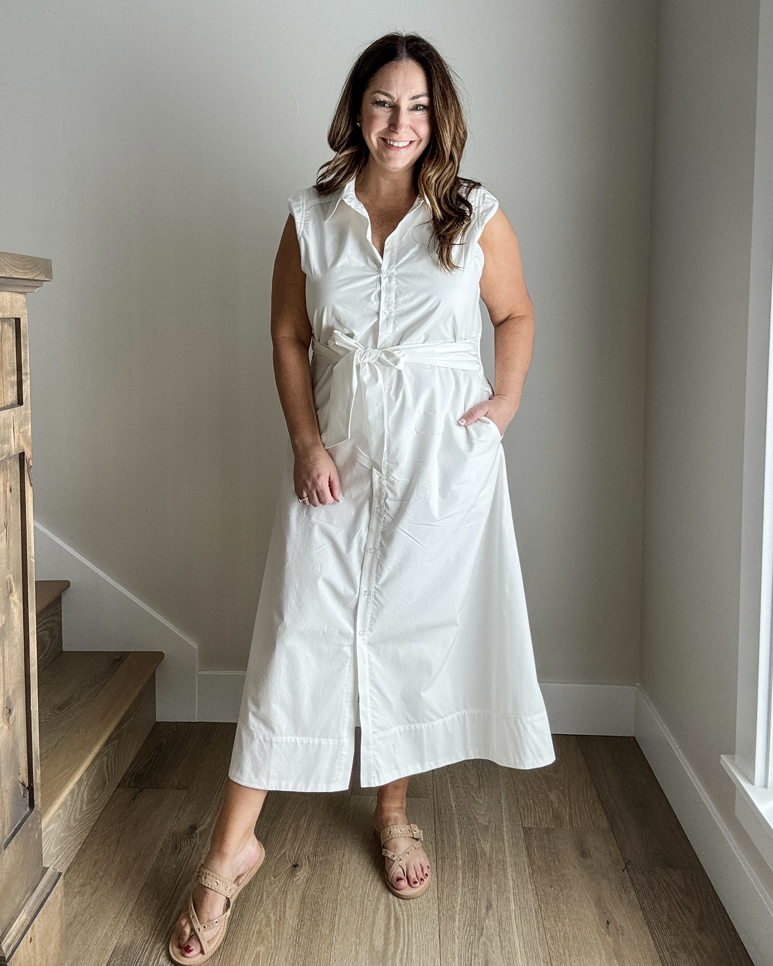 White shirt dress perfect for graduations and Mother’s Day runs true to size, wearing large but slightly tight in chest. @EvereveOfficial #everevepartner #EvereveStyle

 

#LTKMidsize #LTKStyleTip #LTKSeasonal