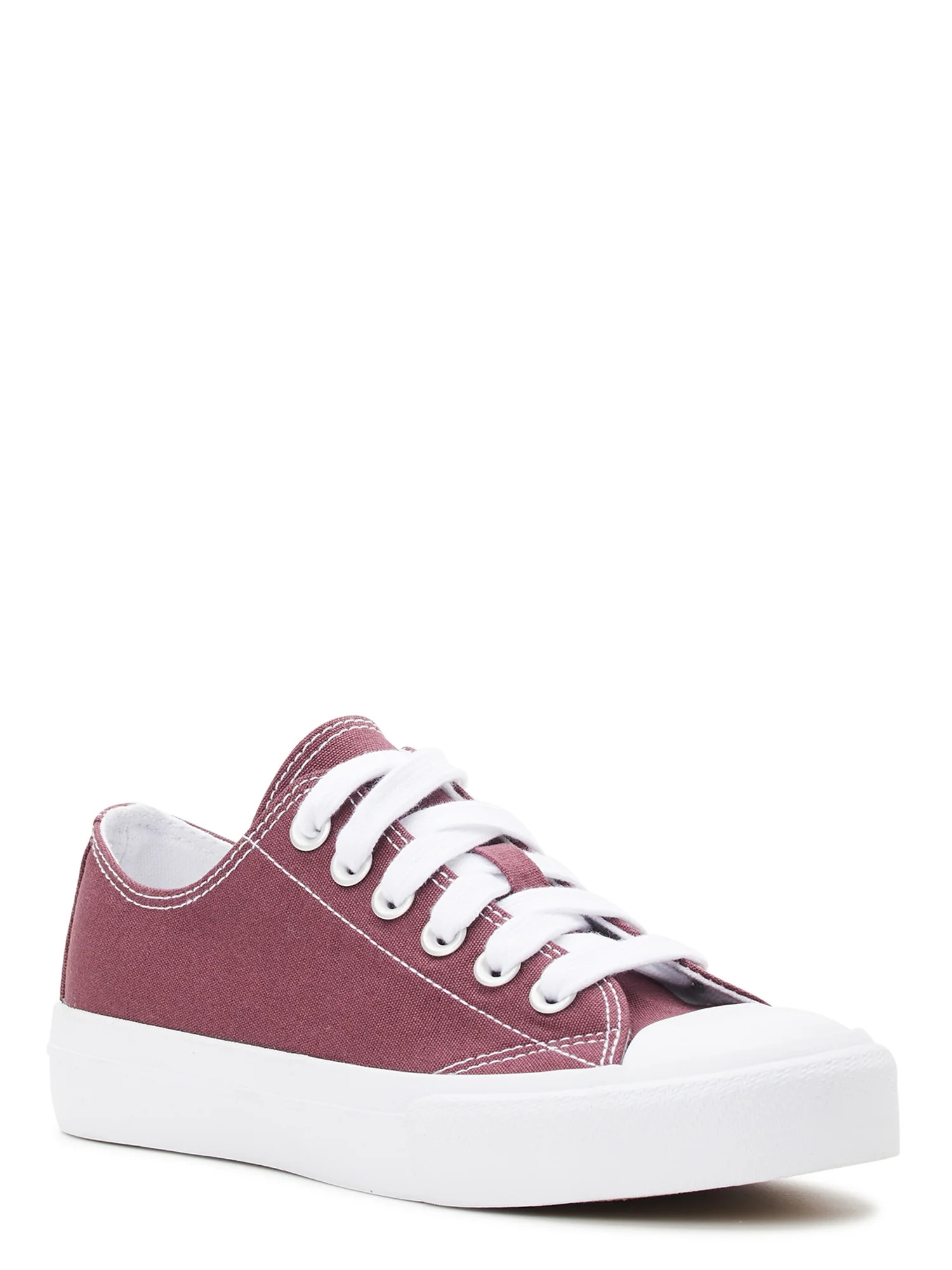 No Boundaries Women's Classic Lace-Up Casual Sneakers | Walmart (US)