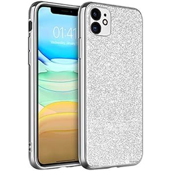 iPhone 11 Case Slim Fit, BENTOBEN 2019 Updated Sparkle Glitters Shockproof Heavy Duty Hybrid Hard... | Amazon (US)