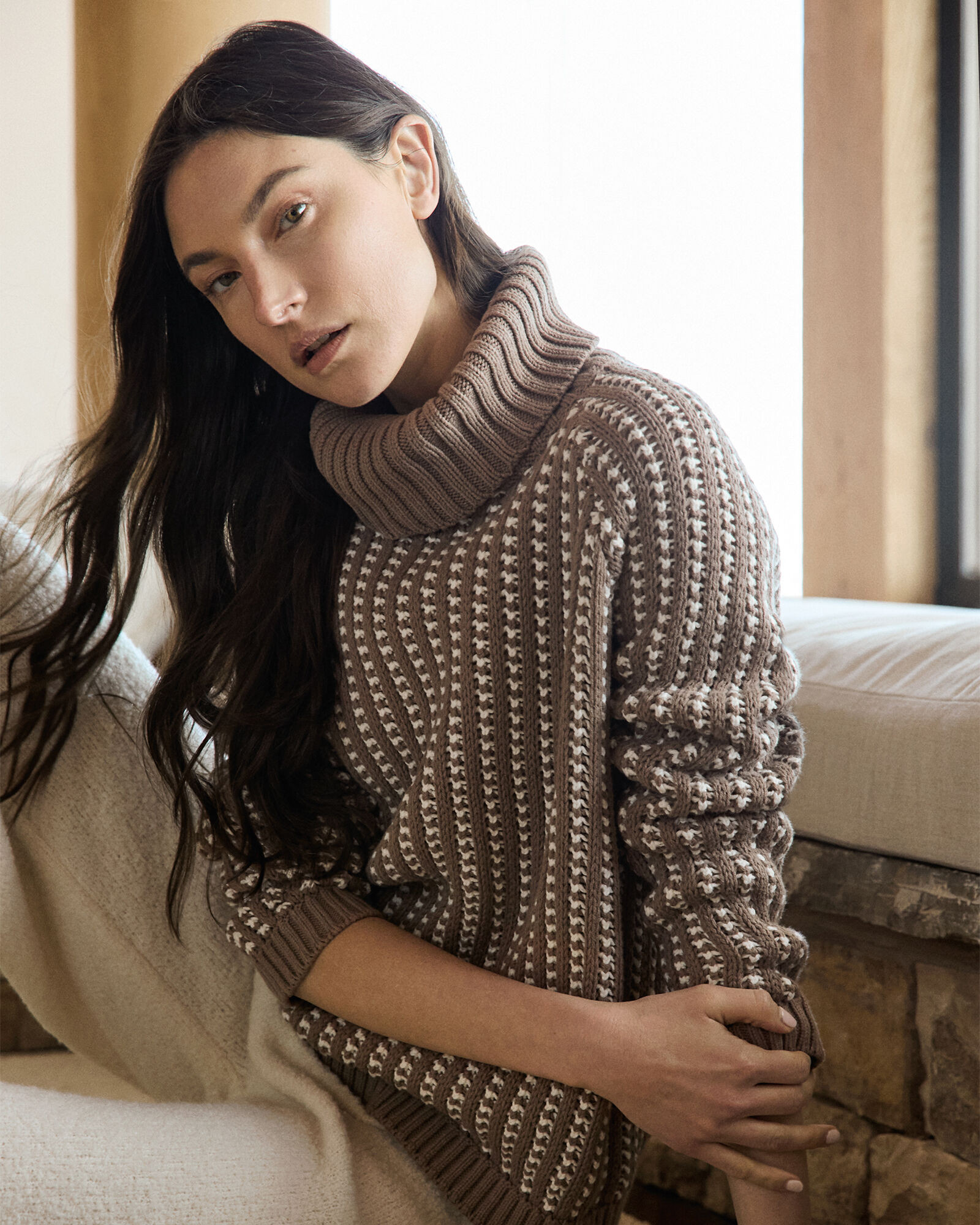 Texture Stitch Turtleneck | Haven Well Within