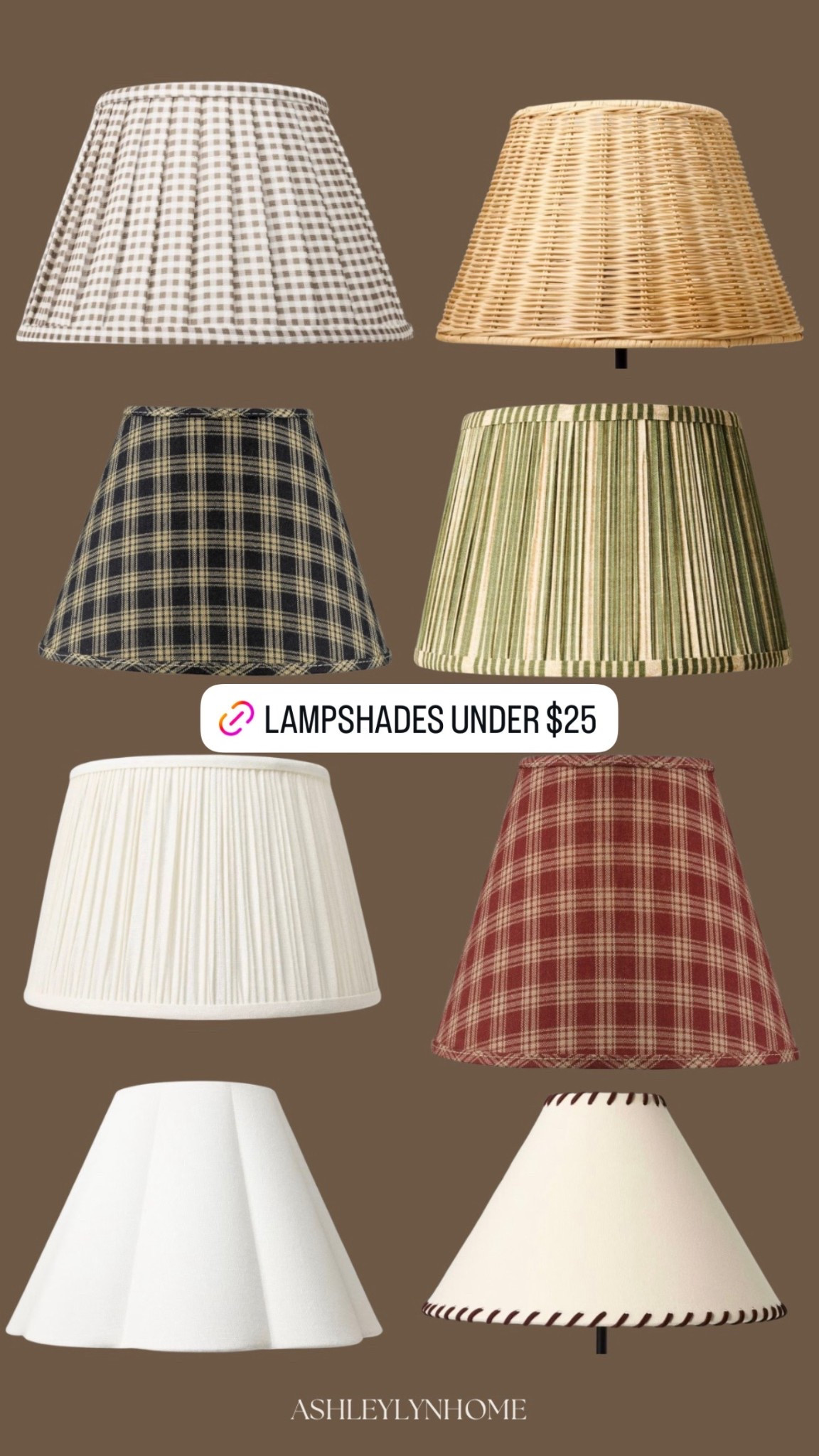 Lampshades under $25

#LTKHome