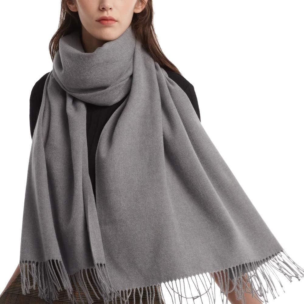 FURTALK Womens Winter Scarf Cashmere Feel Pashmina Shawl Wraps Soft Warm Blanket | Amazon (US)
