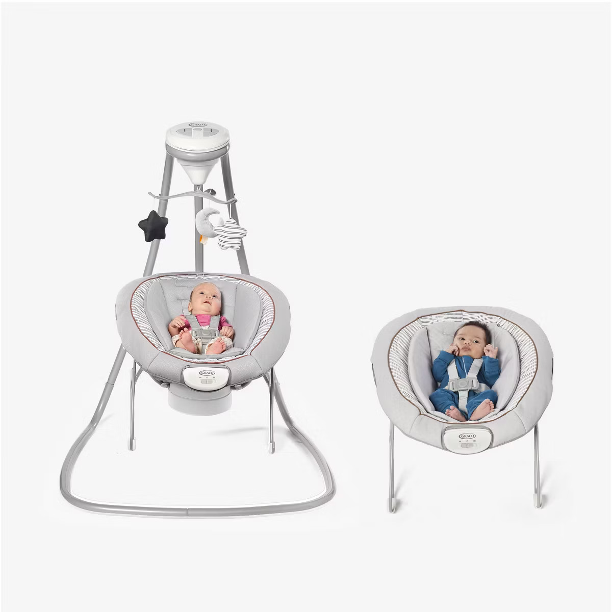 Graco DuetConnect Deluxe Multi-Direction Baby Swing and Bouncer - Britton | Target