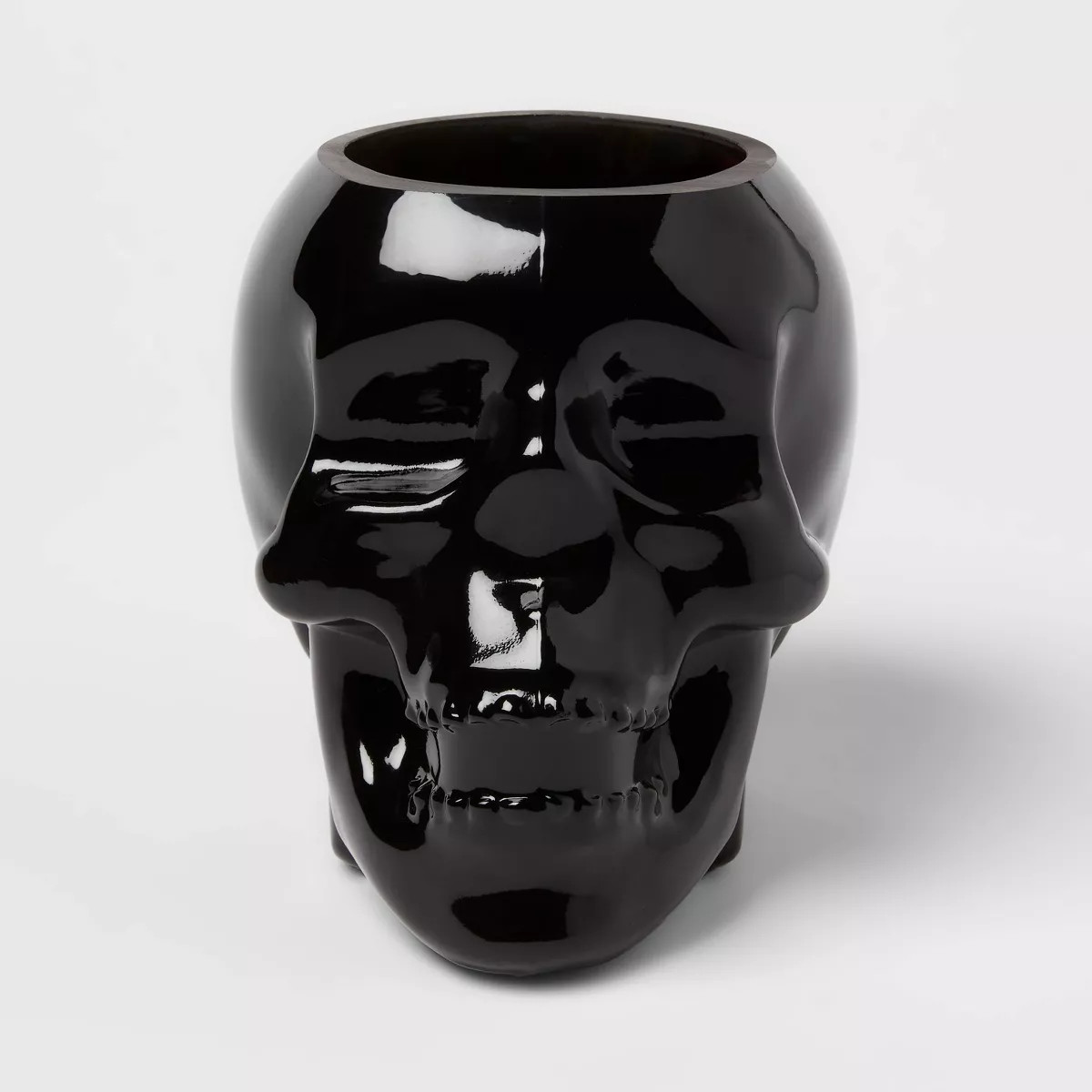 2 Wick 18oz Skull Shaped Filled Red Wax Candle Bourbon Casket - Threshold™ | Target