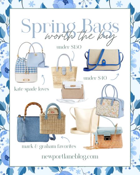 Spring bags I’m eyeing! I’m love with these coastal, preppy totes.

Spring Bags | Spring Tote | Spring Handbags

#LTKstyletip #LTKitbag #LTKmidsize