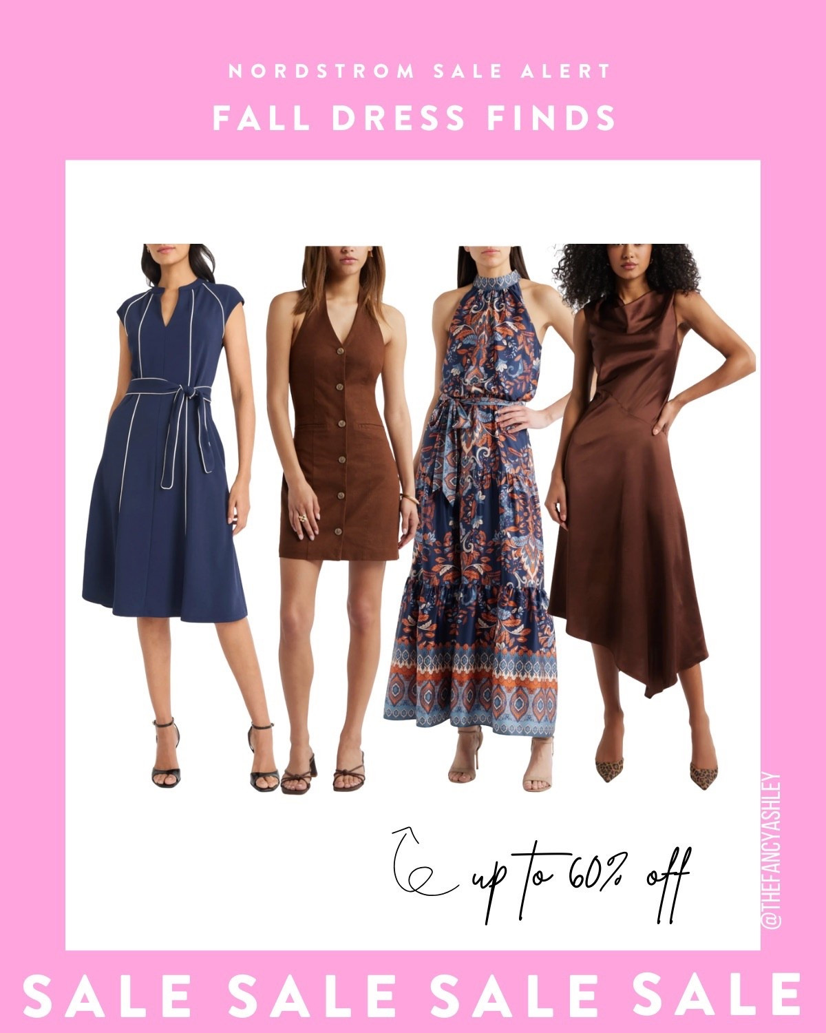 Nordstrom sale alert - fall dress finds up to 60% off! Loving these cute fall dress finds from Nordstrom, grab them on sale now at up to 60% off!! Perfect for family photos, brunch, date night - just add a cute heel and bag!

#LTKSeasonal #LTKSaleAlert #LTKFindsUnder100
