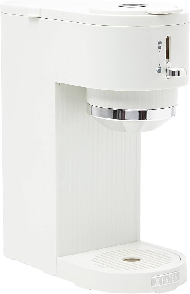 HADEN 75108 Single Serve Coffee Machine, Ivory / Chrome | Amazon (CA)