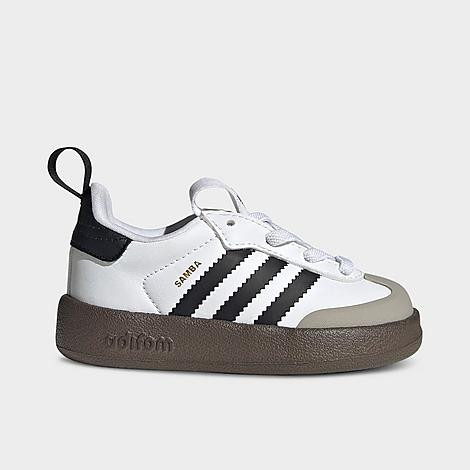 adidas Kids Toddler Originals adiFOM Samba 360 Casual Shoes in White/Black/Clear Granite Size: 4.0 | JD Sports (US)