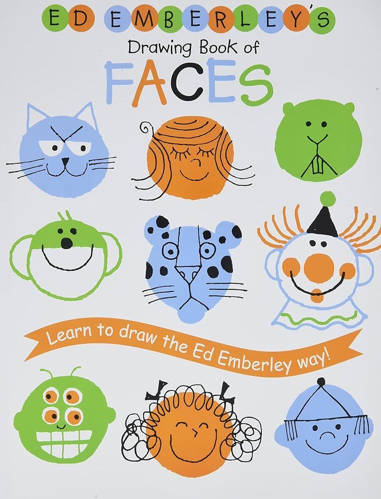 Ed Emberley's Drawing Book of Faces (REPACKAGED) (Ed Emberley Drawing Books) | Amazon (US)