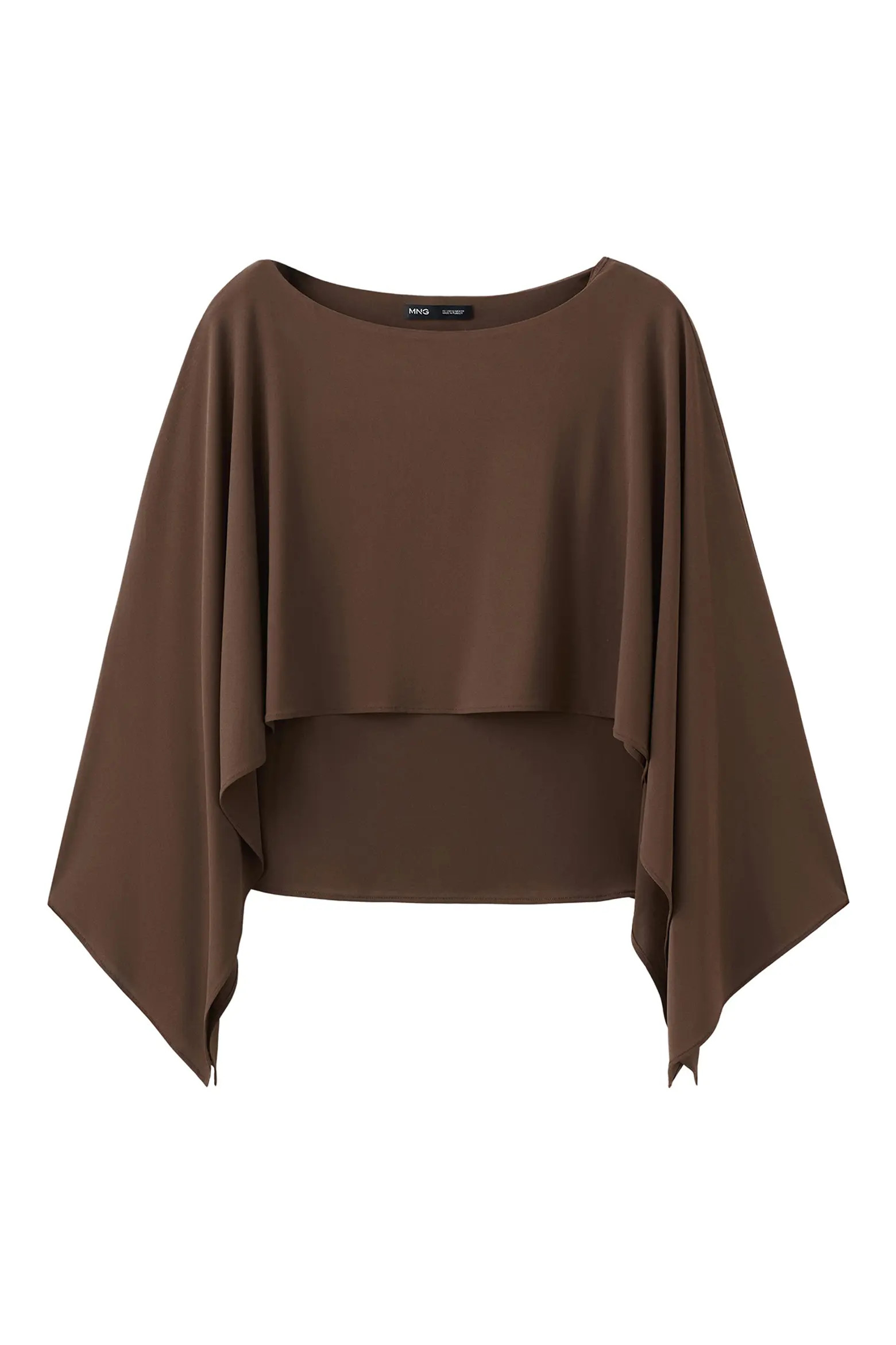 MANGO Blusa Lina Cape Top (Women) | Nordstrom | Nordstrom