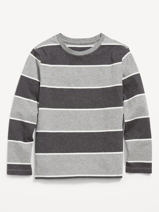 Softest Long-Sleeve Striped T-Shirt for Boys | Old Navy (US)