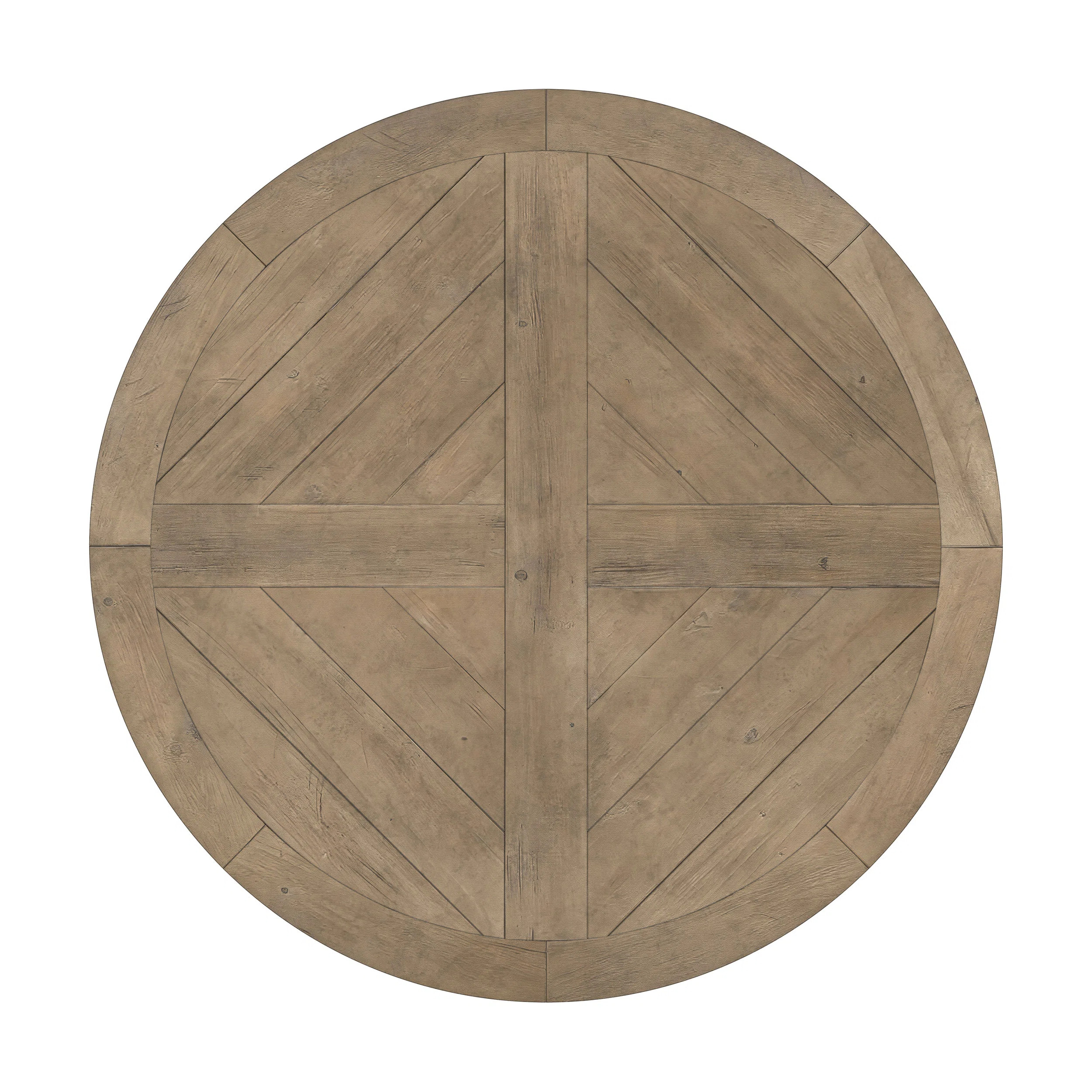 Morriston Round 60-inch Wood Dining Table Rustic Honey | Wayfair North America