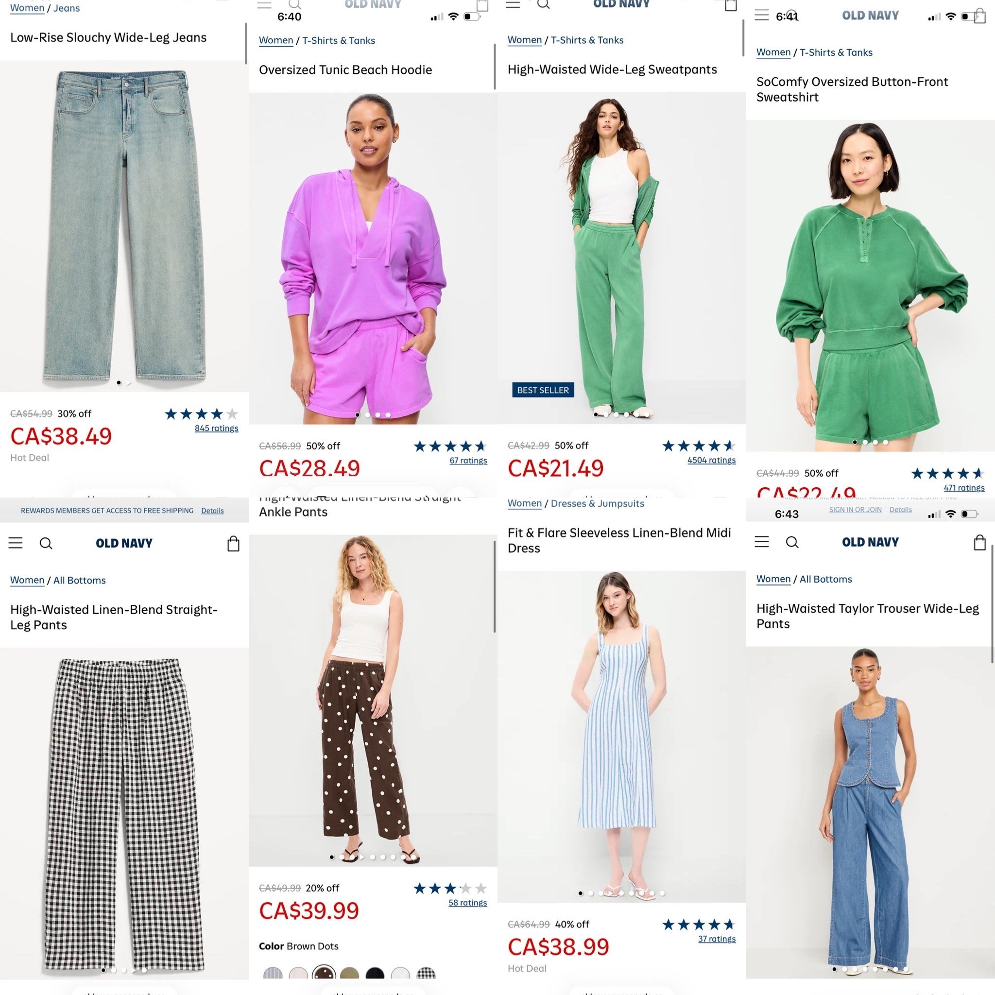 Old Navy New spring arrivals I would order if I wasn’t about to pop 

#LTKsale #LTKcanada