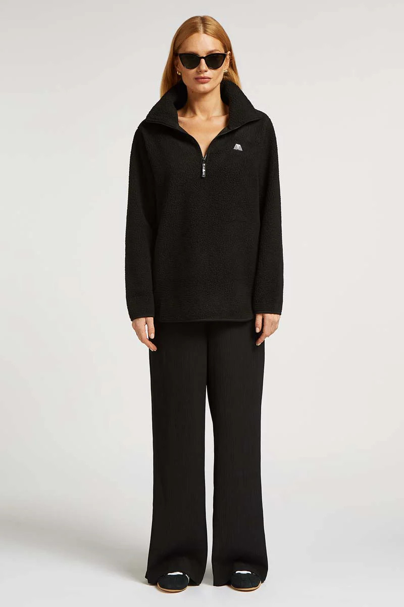LENNOX Half-Zip Black | 4TH ARQ | 4tharq 