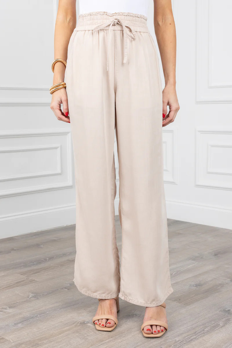 Malena Pants- Taupe | Avara