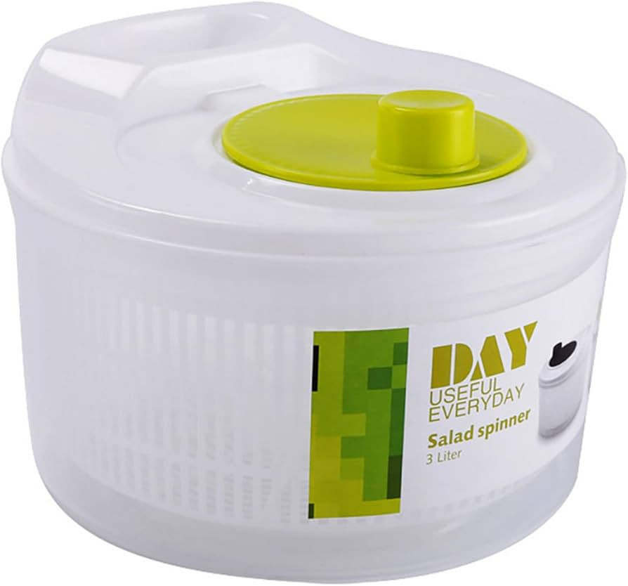 Salad Spinner Large Lettuce Spinner, Vegetable Spinner, Little Salad & H erb Spinner, Vegetable D... | Amazon (UK)