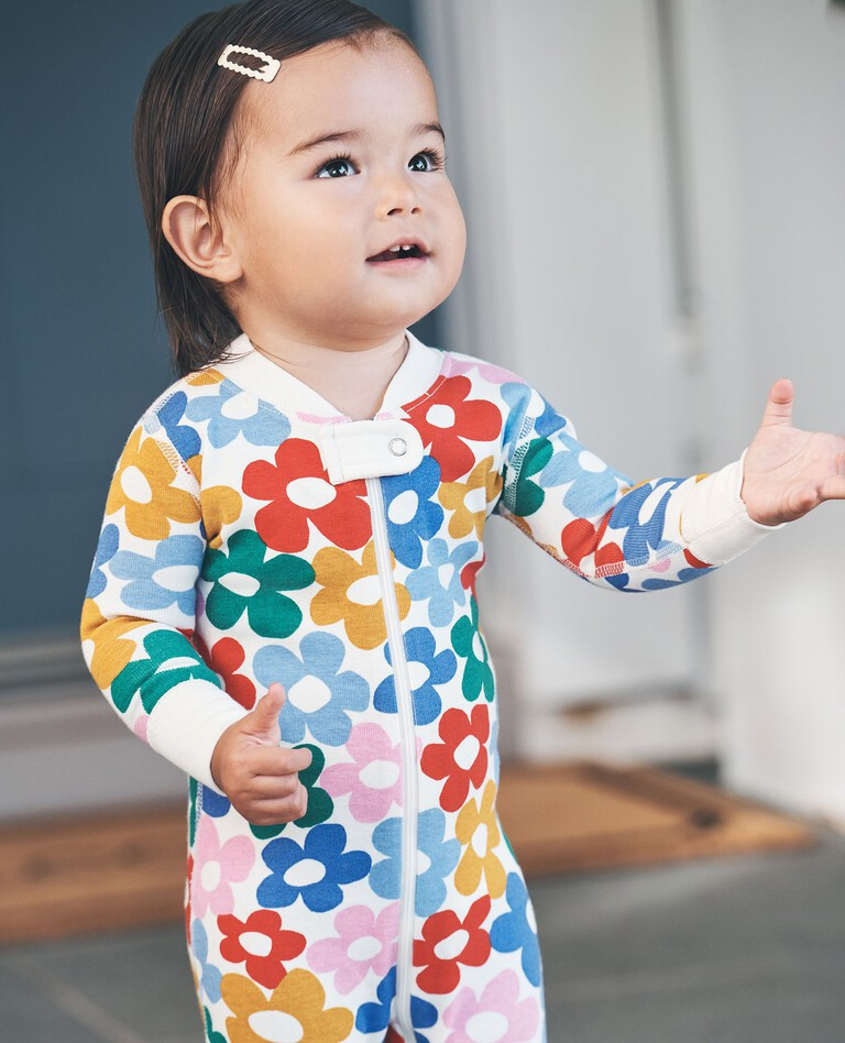 Baby Print 2-Way Zip Sleeper | Hanna Andersson