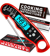 Alpha Grillers Meat Thermometer Digital - Instant Read Food Thermometer for Cooking and Grilling ... | Amazon (US)