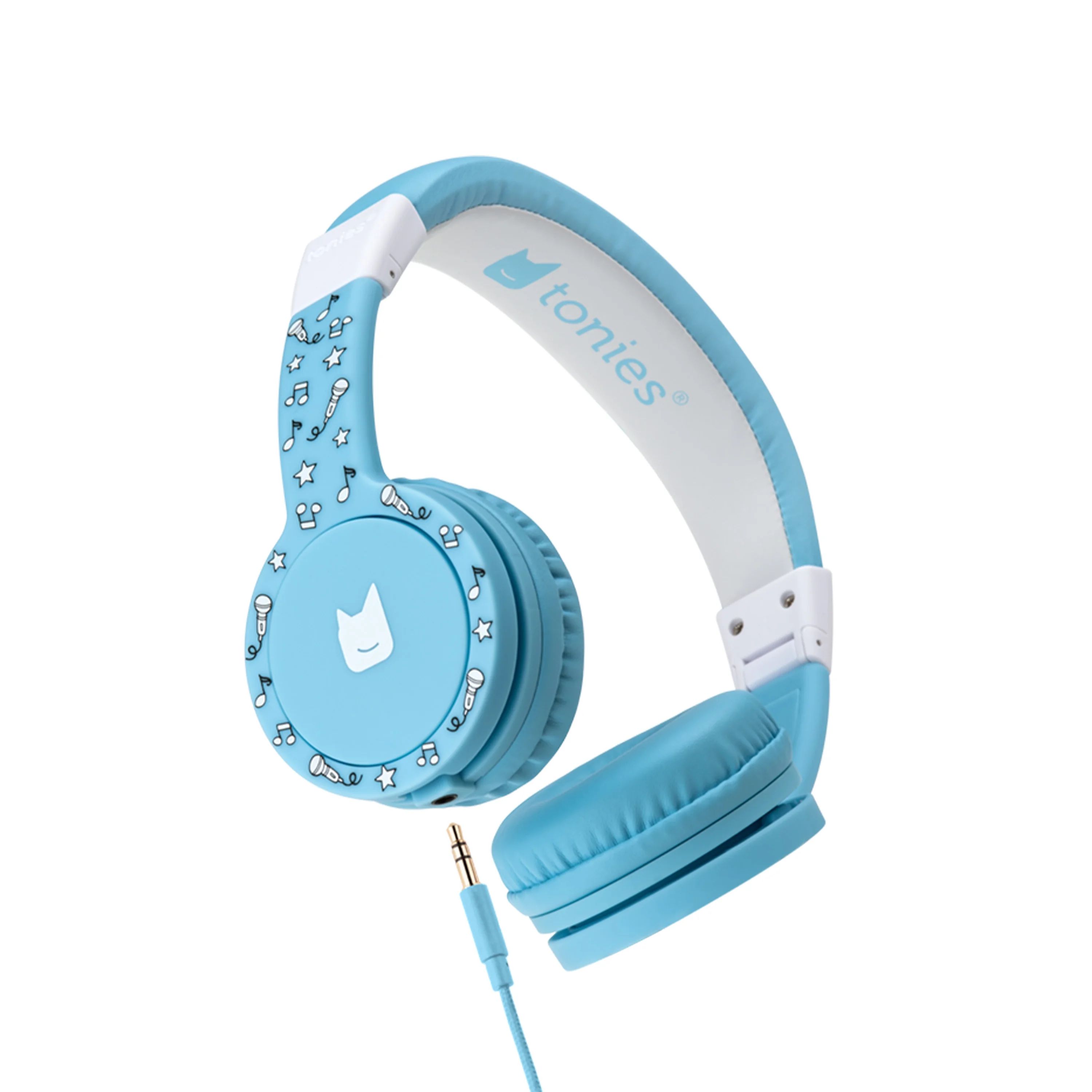 Tonies Headphones, Foldable On-Ear Headphones for Toniebox, Blue | Walmart (US)