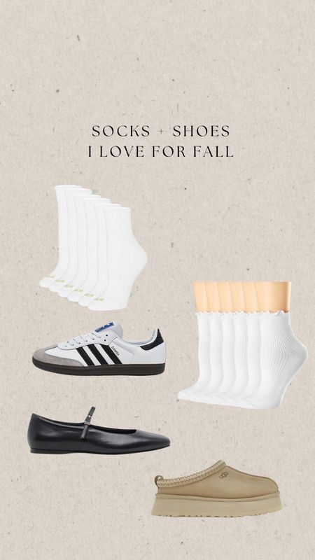 White socks and shoes I love for fall 

#LTKshoecrush #LTKstyletip #LTKfindsunder50