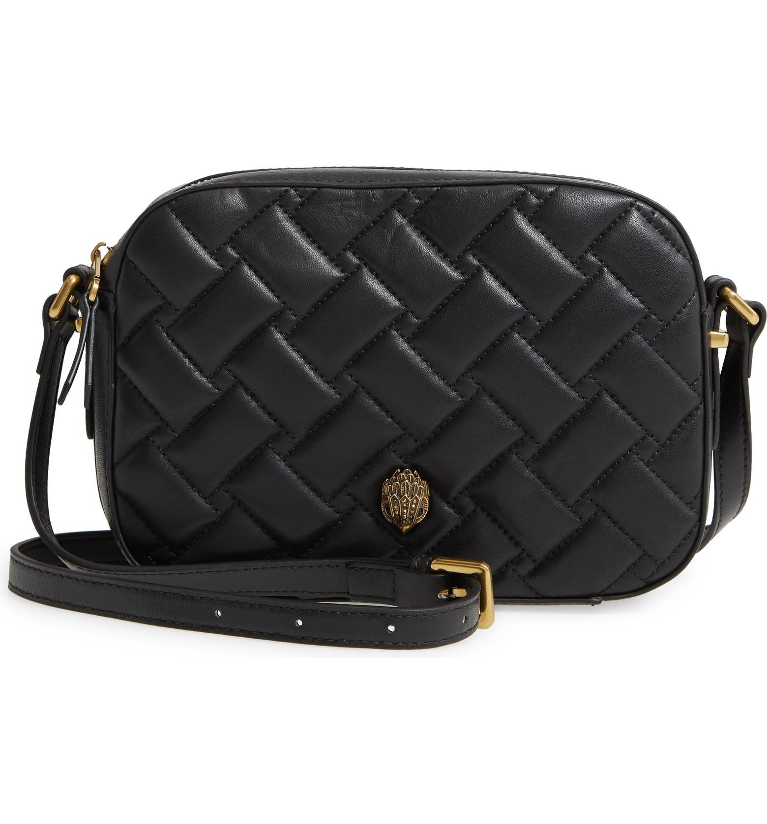 Kurt Geiger London Kensington Quilted Leather Crossbody Bag | Nordstrom | Nordstrom