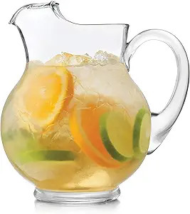 Libbey Acapulco Glass Pitcher Set, 89-ounce, Set of 2 | Amazon (US)