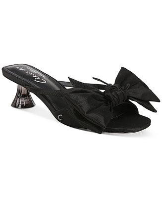 Circus NY by Sam Edelman  Women's Natalina Bow Kitten-Heel Dress Sandals - Macy's | Macy's