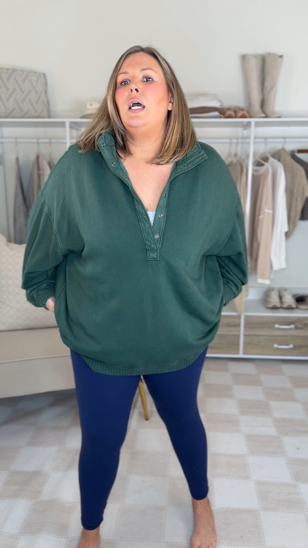 XXL @aerie haul!!! #aeriepartner #aeriereal I LOVE THESE pieces!! Reminder I’m 5’8 size 18/20/2X 

#LTKSaleAlert #LTKPlusSize #LTKMidsize