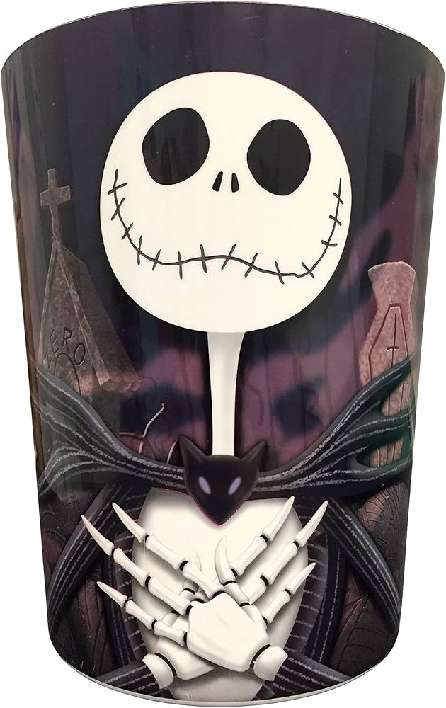 Jay franco Disney Nightmare Before Christmas Jack Skellington Wastebasket | Amazon (US)