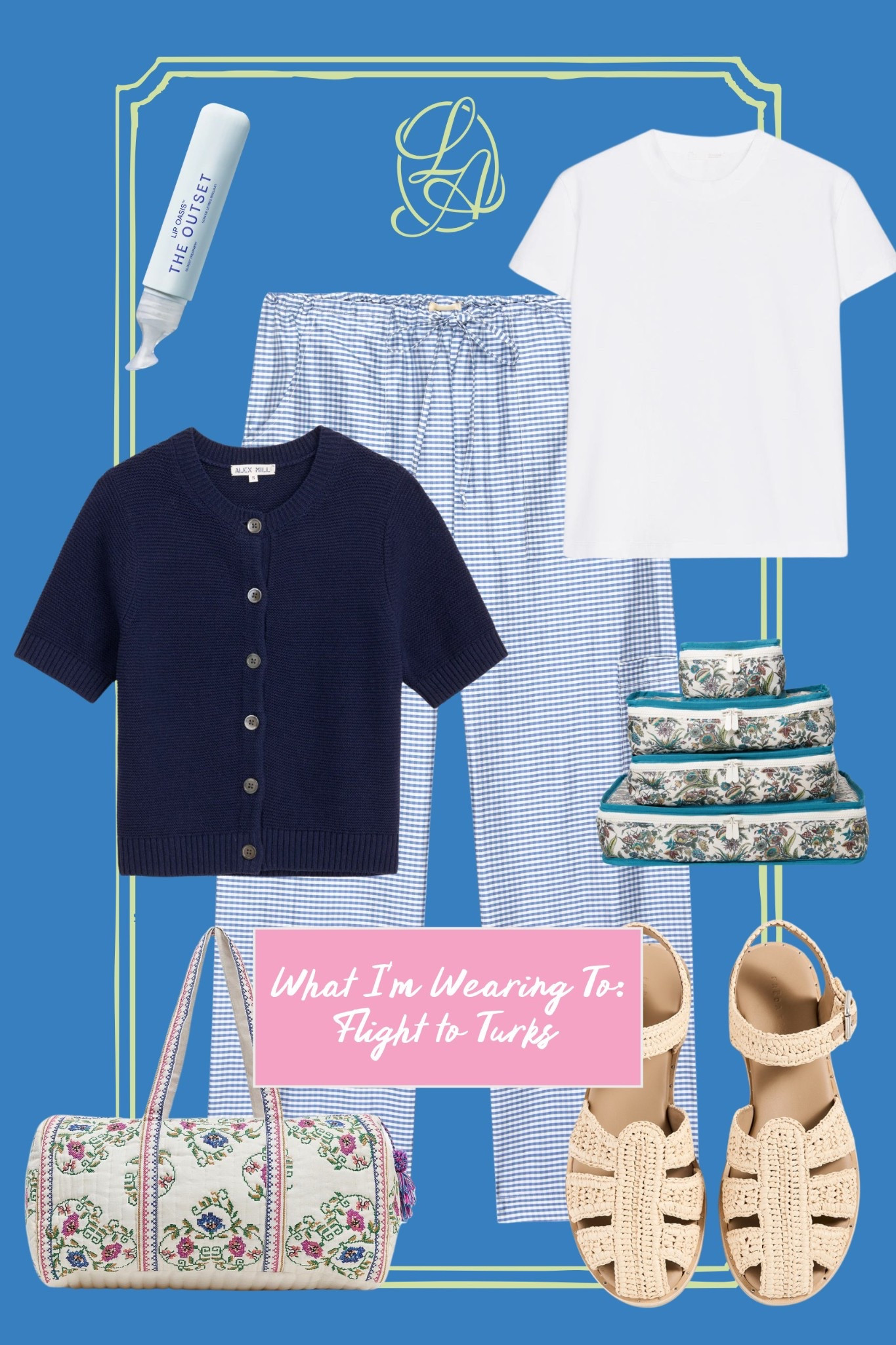 Flight to Turks outfit ☀️