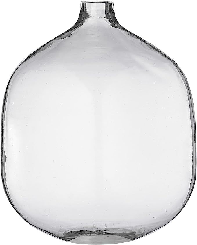 Bloomingville Glass Vase, 7.0" L x 7.0" W x 8.3" H, Clear | Amazon (US)
