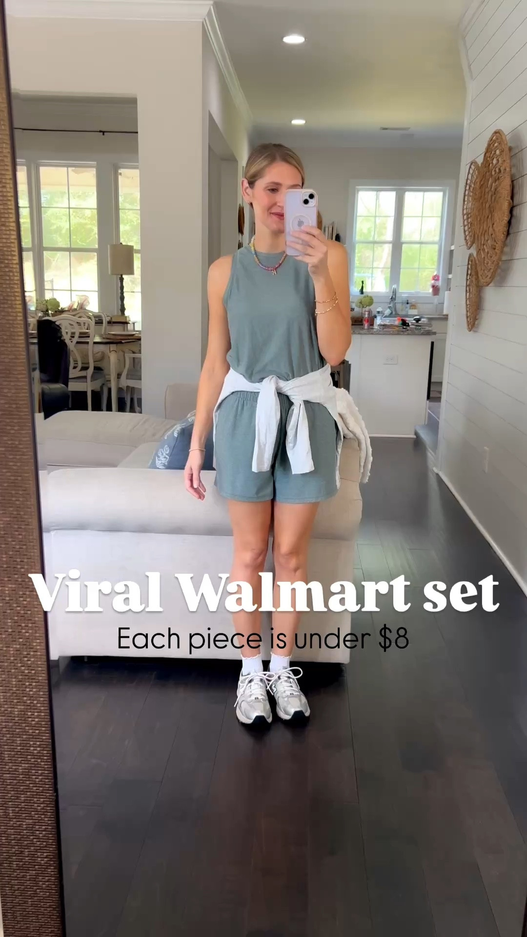 One of our favs in the tank version! I never get tired of these sets.. a go to outfit for sure. 

#walmartoutfit #walmartstyle #matchingset #momstyle 

#LTKPetite