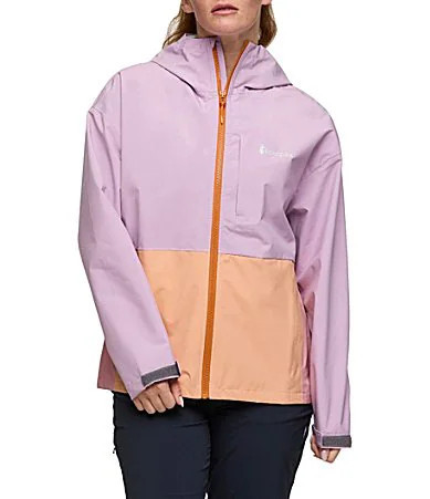 Cotopaxi Cielo Retro Inspired Water Resistant Stand Collar Long Sleeve Zip Front Rain Jacket - S | Dillard's