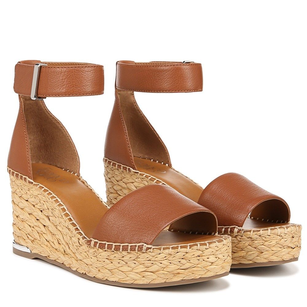 Franco Clemens Raffia Espadrille Wedge Sandal | Franco Sarto