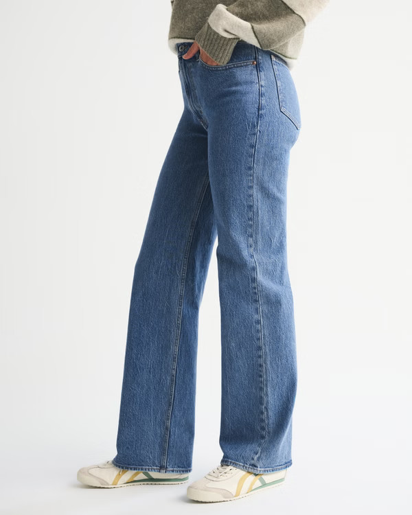 High Rise 90s Relaxed Jean | Abercrombie & Fitch (US)