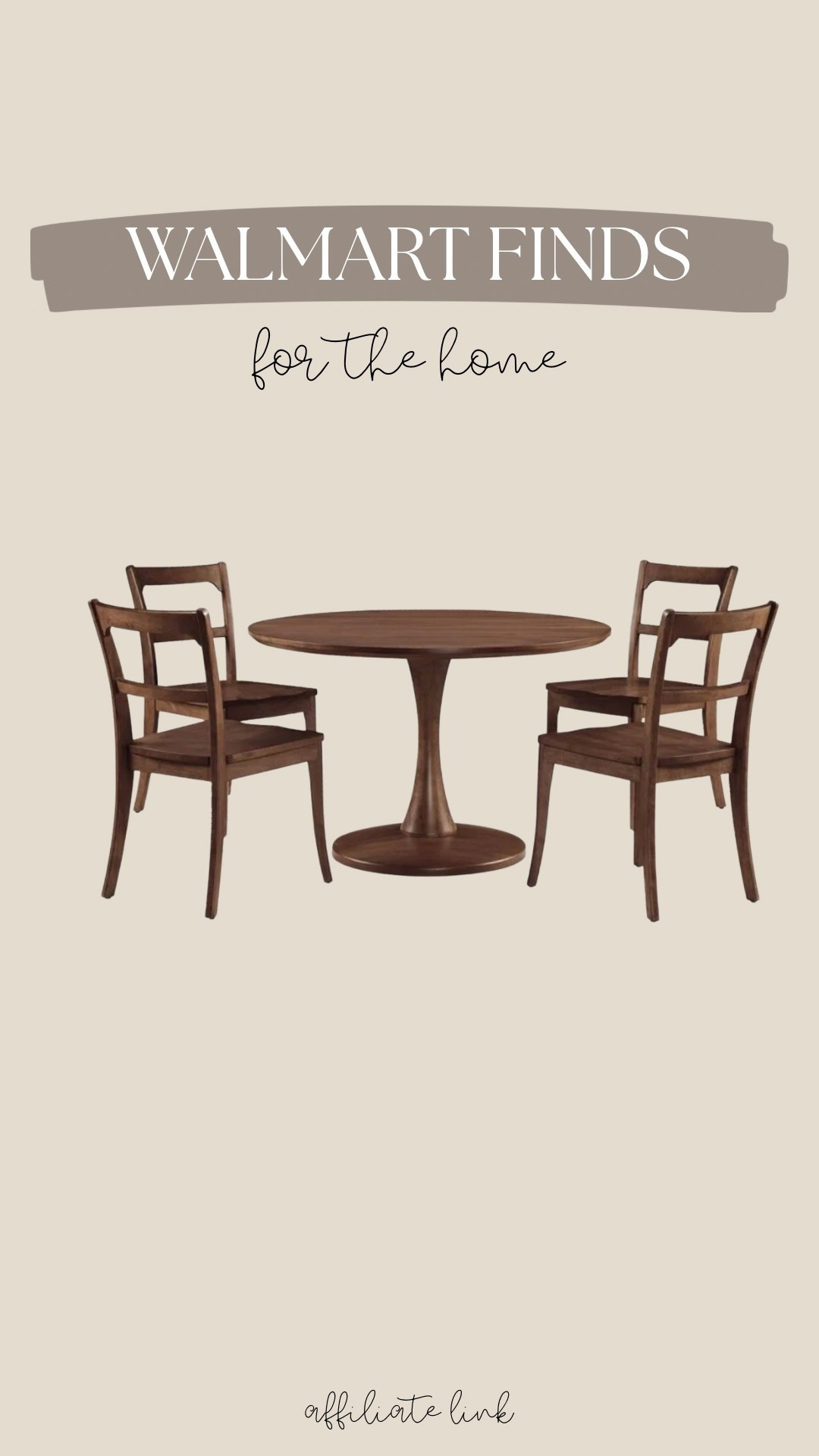 New kitchen table set at Walmart 

#LTKHome