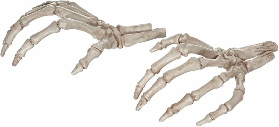 Seasons Left and Right Skeleton Hands Bones Halloween Decoration | Amazon (US)