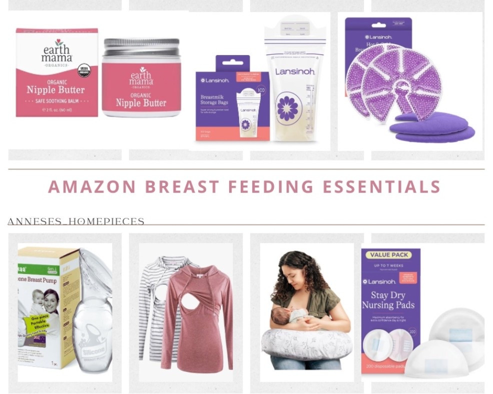 All my nursing essentials I kept for this time around for baby #2. Feeling prepared and ready ! #amazon #babyregistry #babyessentials #nursing #breastfeeding #ltkgiftguide #ltksalesalert #ltkbump #fallvibes #nipplecream #boppy #nursingshirt #hakka #pads 

#LTKBaby #LTKBump #LTKGiftGuide