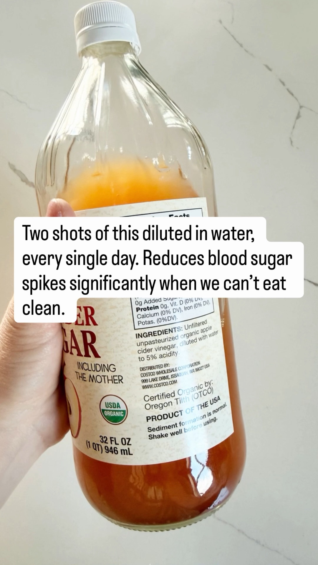 This apple cider vinegar is an inexpensive way to lower your blood sugar (or reduce a spike). So simple - just make sure it is raw, organic, and includes the mother. 

 #LTKfitnessgoals #LTKselfcare #LTKfoodie
