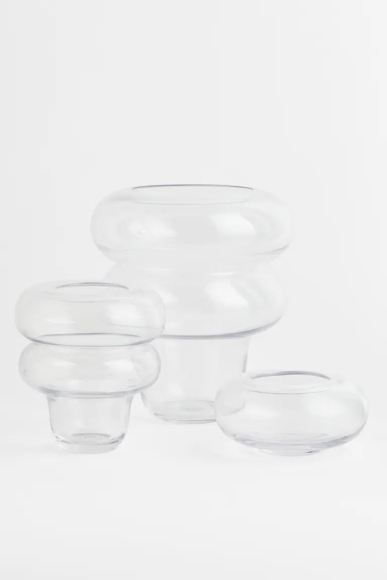 Large Glass Vase - Transparent - Home All | H&M US | H&M (US + CA)