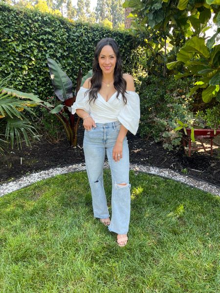 This top is giving me all of the summer vacation vibes. I’ve had my eye on this top from Revolve for a while and finally ordered it! I love it even more in person than I did  online. As always, this look is linked to shop, and I hope you all have a fabulous rest of your week!

#LTKstyletip #LTKSeasonal #LTKfindsunder100