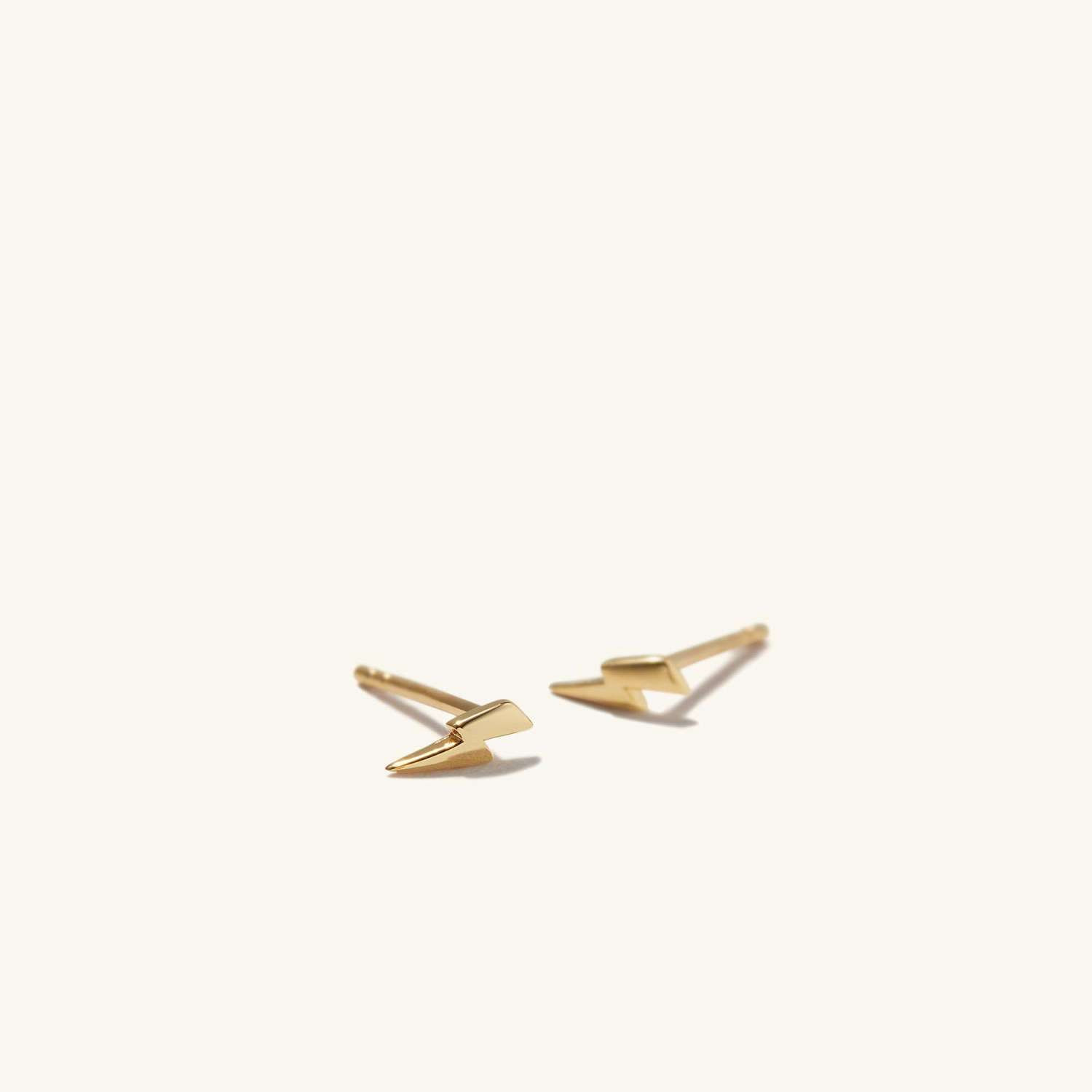 Lightning Bolt Studs - $78 | Mejuri (Global)