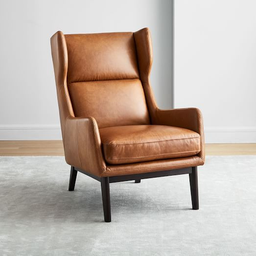 Ryder Leather Chair | West Elm (US)