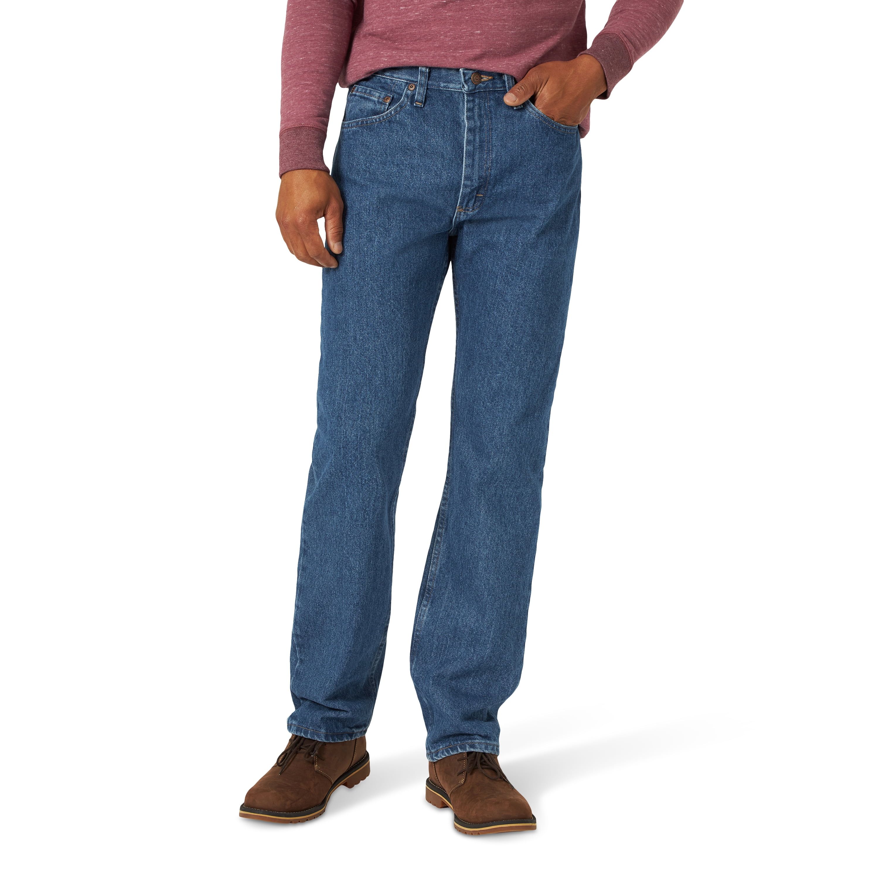 Wrangler Men's and Big Men's Regular Fit Jeans - Walmart.com | Walmart (US)