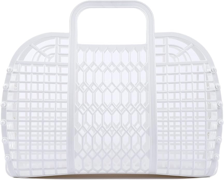 BABANA Jelly Bags - Reusable Gift Basket - Girls Beach Bag - Toddler, Kids Jelly Purse - Hallowee... | Amazon (US)