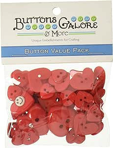 Buttons Galore and More Collection Round Novelty Buttons & Embellishments Based on Variety of The... | Amazon (US)