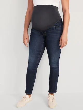 Maternity Full Panel Pop Icon Skinny Jeans | Old Navy (US)