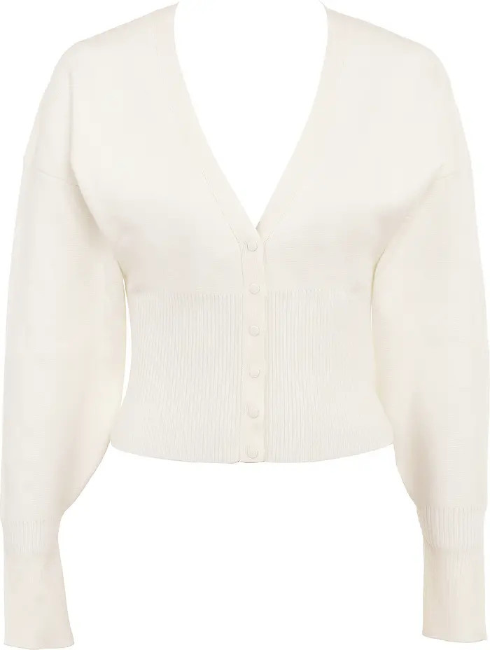 HOUSE OF CB Noor Cotton Blend Cardigan | Nordstrom | Nordstrom