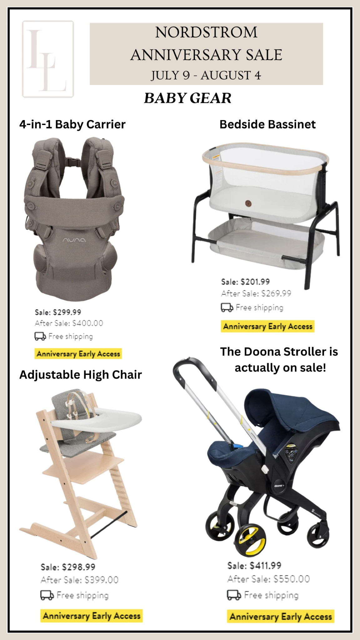 Baby gear, baby essentials, baby list, nursery items, nursery, nursery essentials, nursery gear, baby registry, baby carrier, bassinet, high chair, stroller, stroller system, stroller travel system 

#LTKBaby #LTKxNSale #LTKBump